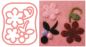 Preview: Trockenfilznadel-Applikationsform - Blüten und Beeren