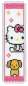 Preview: Lesezeichen 6x20cm - 2-er Set - Hello Kitty mit Hund