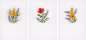 Preview: Vervaco-Kreuzstich-Karte-Blumen-PN-0169664