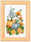 Preview: Kreuzstichpackung 8x12cm - 3-er Set - Herbst