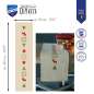 Preview: Vervaco-Vervaco-Kreuzstich-Stickdecke-Weihnachtsbaum-PN-0146391-Stickdecke-Rentier-PN-0144752