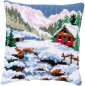 Preview: Vervaco-Kreuzstichkissen-Winter-PN-0150836