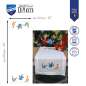 Preview: Vervaco-Kreuzstich-Stickdecke-Huehner-PN-0197236