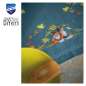Preview: Vervaco-Kreuzstich-Stickdecke-Fuchs-PN-0198561