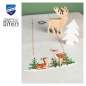 Preview: Vervaco-Kreuzstich-Stickdecke-Hirsch-PN-0199084
