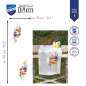 Preview: Vervaco-Kreuzstich-Stickdecke-Mohnblumen-PN-0207581