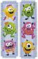Preview: Lesezeichen 6x20cm - 2-er Set - kleine Monster