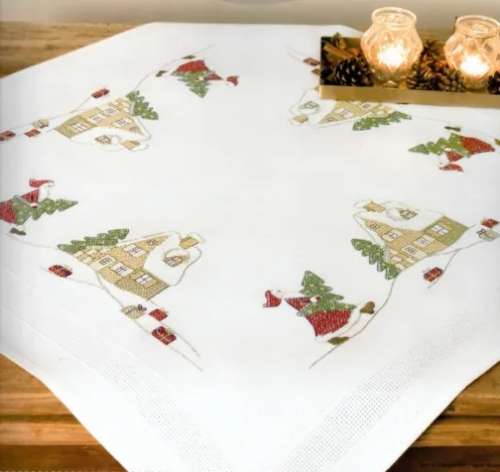 Rico Design,Tischdecke,Kreuzstich