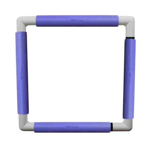 Nurge - Stickrahmen - 29x29cm - blau