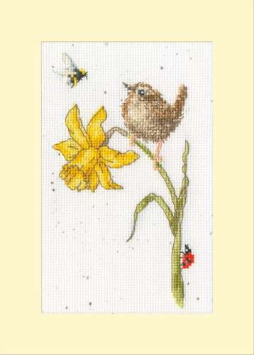 Grußkarte 10x16cm - The Birds and the Bees