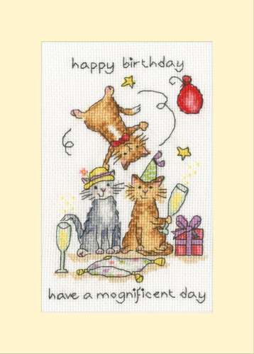 Bothy Threads - Grußkarte 10x16cm - Mognificent day
