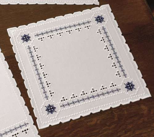 Hardanger Stickpackung Tischdecke