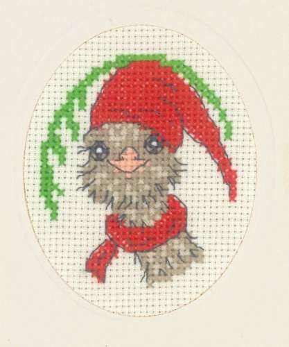 Weihnachtskarte 9x13cm - Weihnachtsstrauss