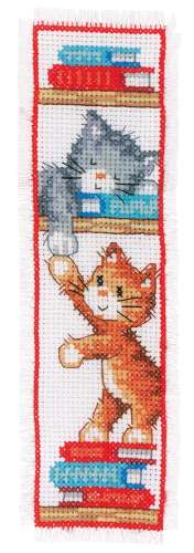 Vervaco-Kreuzstich-Lesezeichen-Katze-PN-0165211