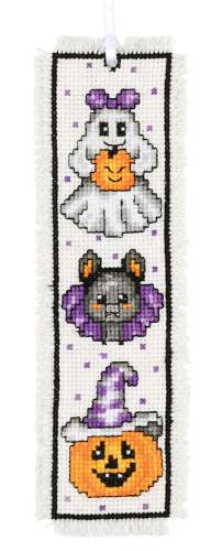 Vervaco-Kreuzstich-Lesezeichen-Halloween -PN-0237520