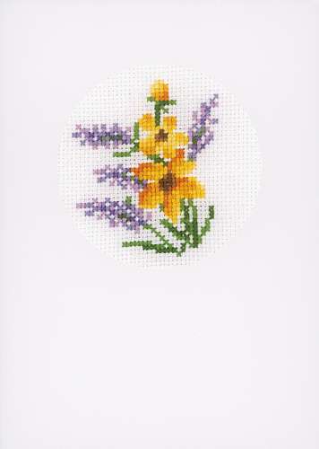 Vervaco-Kreuzstich-Karte-Blumen-PN-0169664