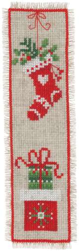 Vervaco-Kreuzstich-Lesezeichen-Weihnachten-PN-0178766