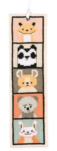 Lesezeichen 4x15cm - 2-er Set - Tierchen