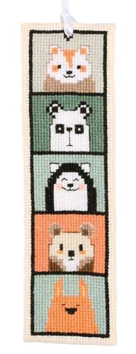 Lesezeichen 4x15cm - 2-er Set - Tierchen