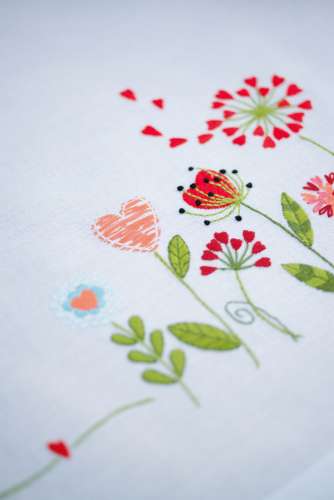Vervaco-Kreuzstich-Tischdecke-Blumen-PN-0170740