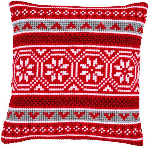 Vervaco-Kreuzstichkissen-Weihnachtskristalle-PN-0147710