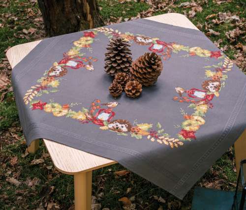 Vervaco-Stickdecke-Igel-PN-0211004