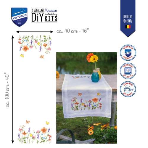 Vervaco-Kreuzstich-Stickdecke-Lavendel-PN-0199508