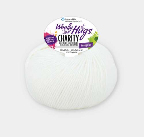 Wolly Hugs Charity - Farbe 01-weiß