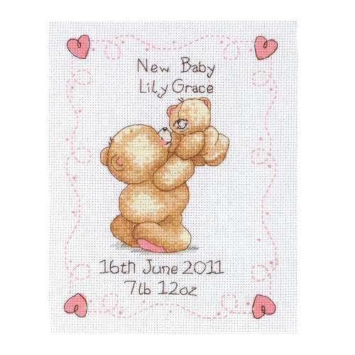 Kreuzstichpackung 20,5x15cm - My little Baby