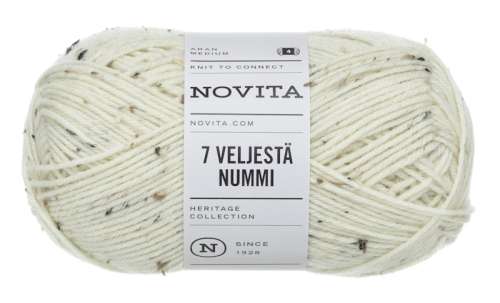Novita - 7 Veljestä Nummi - Farbe 945-Raureif