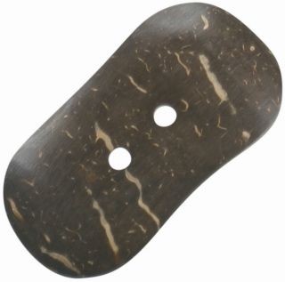 Kokosknopf 53x25mm - oval