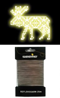 seeme - Reflektionsgarn --- 0,8mm-25m
