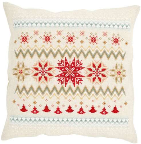 Vervaco-Kreuzstichkissen-Weihnachtsgnom-PN-0150887