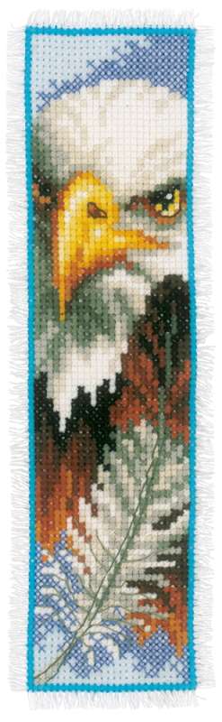 Vervaco-Kreuzstich-Lesezeichen-Eule-Adler-PN-0146205