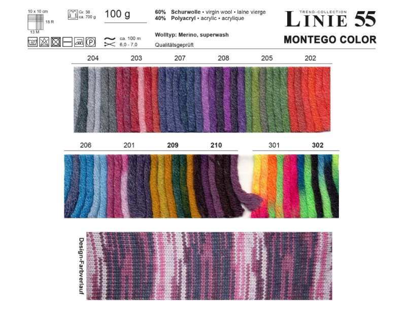 Montego color - 210-lila