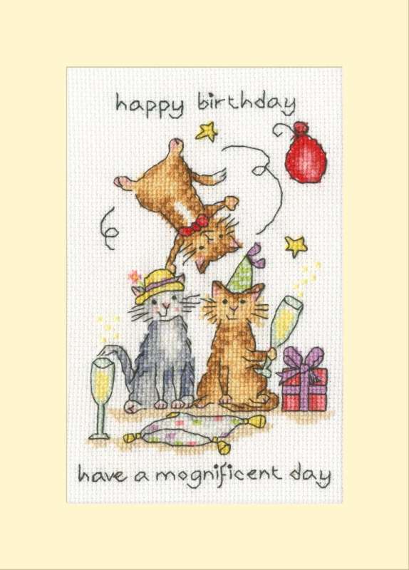 Bothy Threads - Grußkarte 10x16cm - Mognificent day
