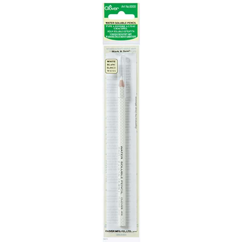 Clover - Vorzeichenstift wasserlöslich - weiß