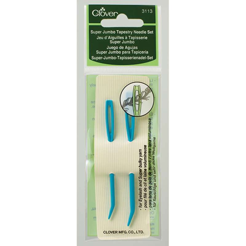 Clover - Tapisserienadel-Set Super Jumbo