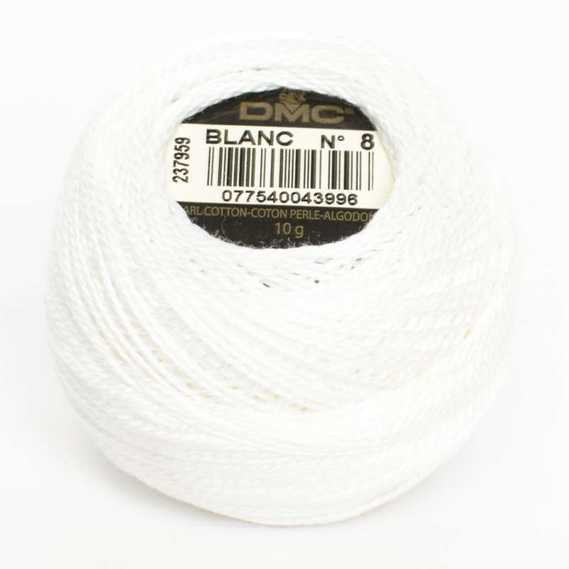DMC-Perlgarn-116PE/5-BLANC