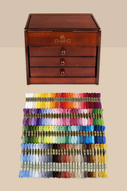 DMC - Vintage Box mit Garn