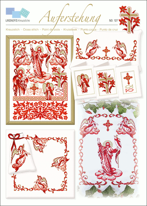 Lindner,Stickvorlage,Auferstehung