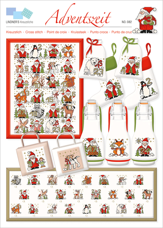 Lindner,Stickvorlage,Adventszeit