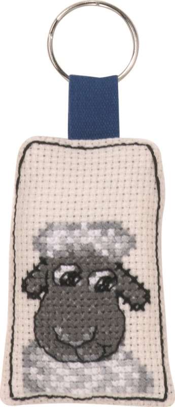 Permin - Schlüsselanhänger 5x7cm - Schaf