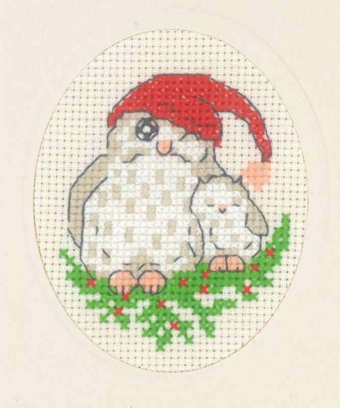Weihnachtskarte 9x13cm - Weihnachtseulen