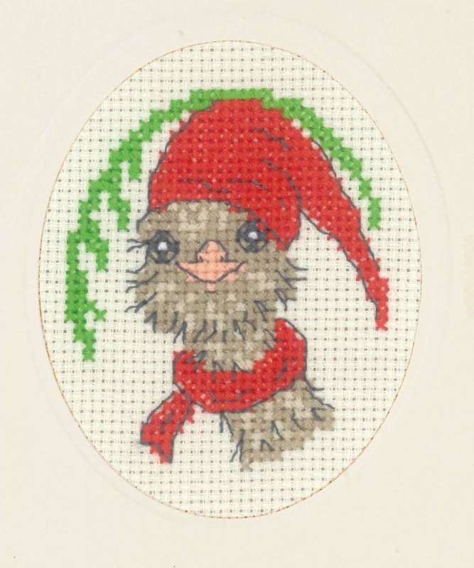 Weihnachtskarte 9x13cm - Weihnachtsstrauss