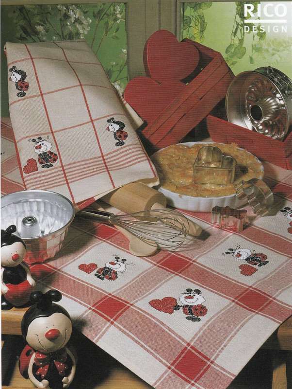 Rico Design - Rico Design - Band 32 - Pünktchen, der kleine Glückskäfer8 - Sommerliche Stickideen
