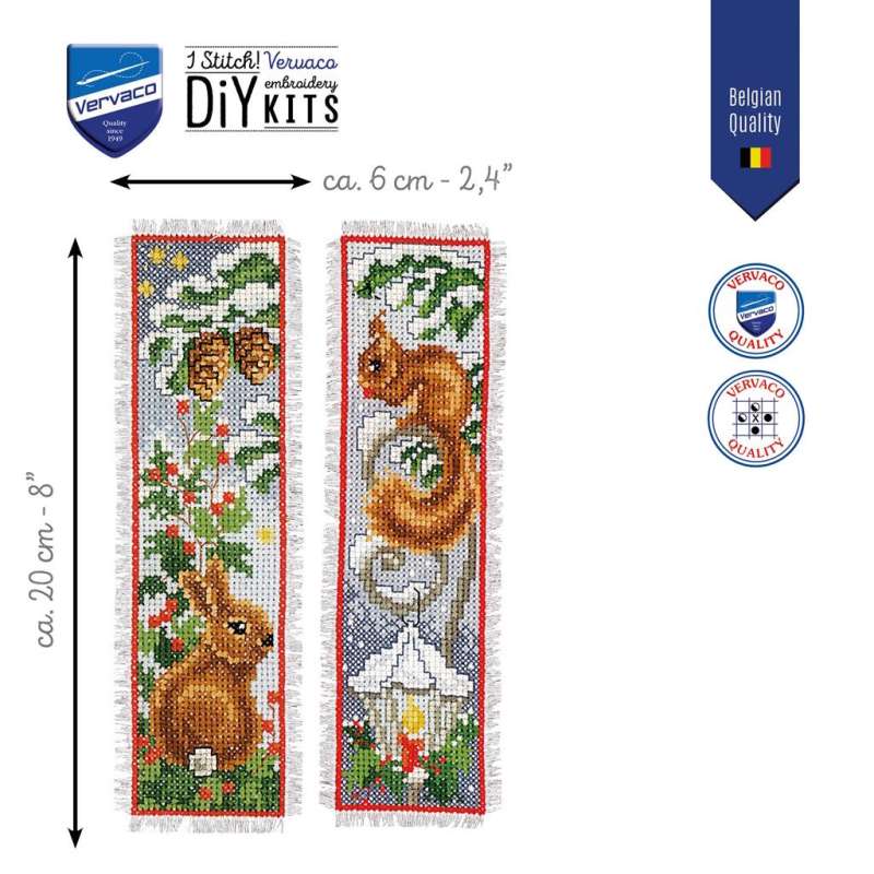 Vervaco-Kreuzstich-Lesezeichen-Hase-PN-0143589