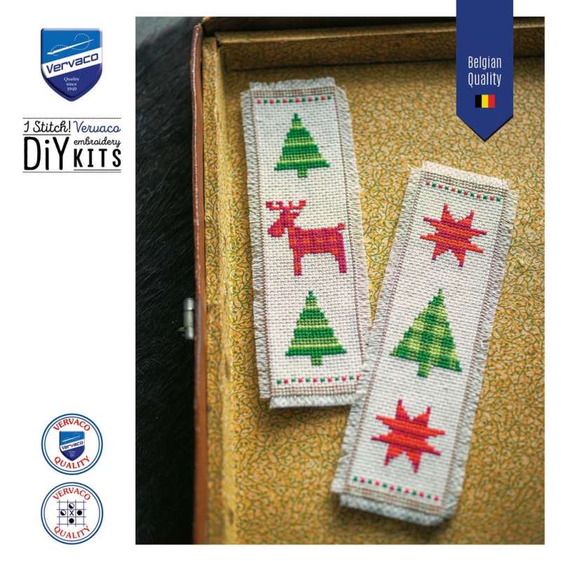 Vervaco-Kreuzstich-Lesezeichen-Weihnachten-PN-0147559