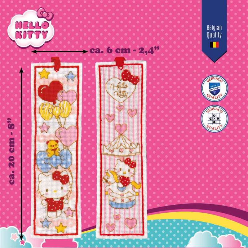 Vervaco-Lesezeichen-Hello-KittyPN-0205308