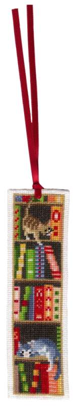 Vervaco-Kreuzstich-Lesezeichen-Katze-PN-0187764